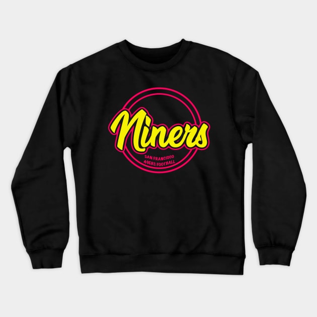 San Francisco Niners Football Crewneck Sweatshirt by Zivanya's art